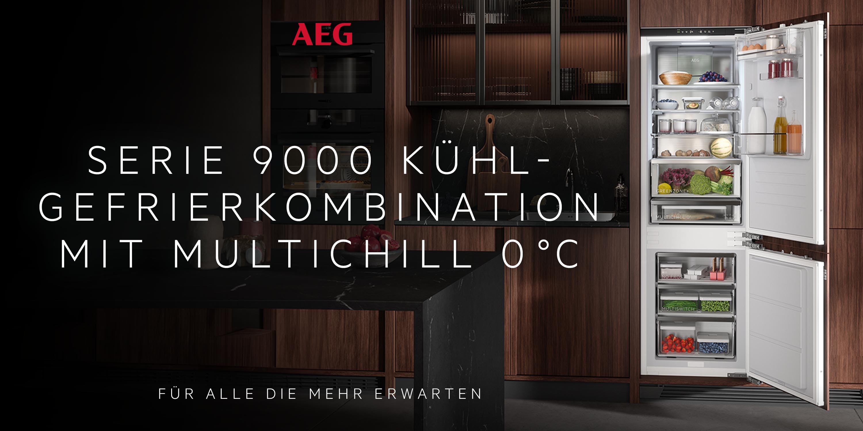 AEG Kühl-Gefrierkombination.